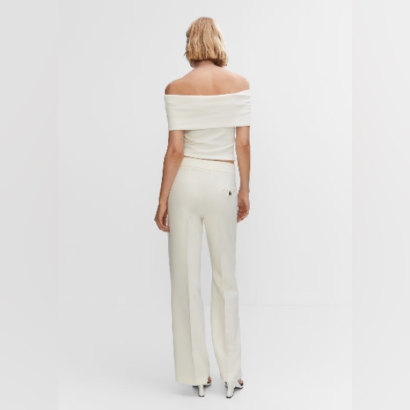 NWT Mango Flowy palazzo pants - Picture 2 of 4